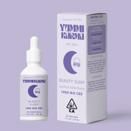 Photograph of product: Yummi Karma Beauty CBD Sleep Drops