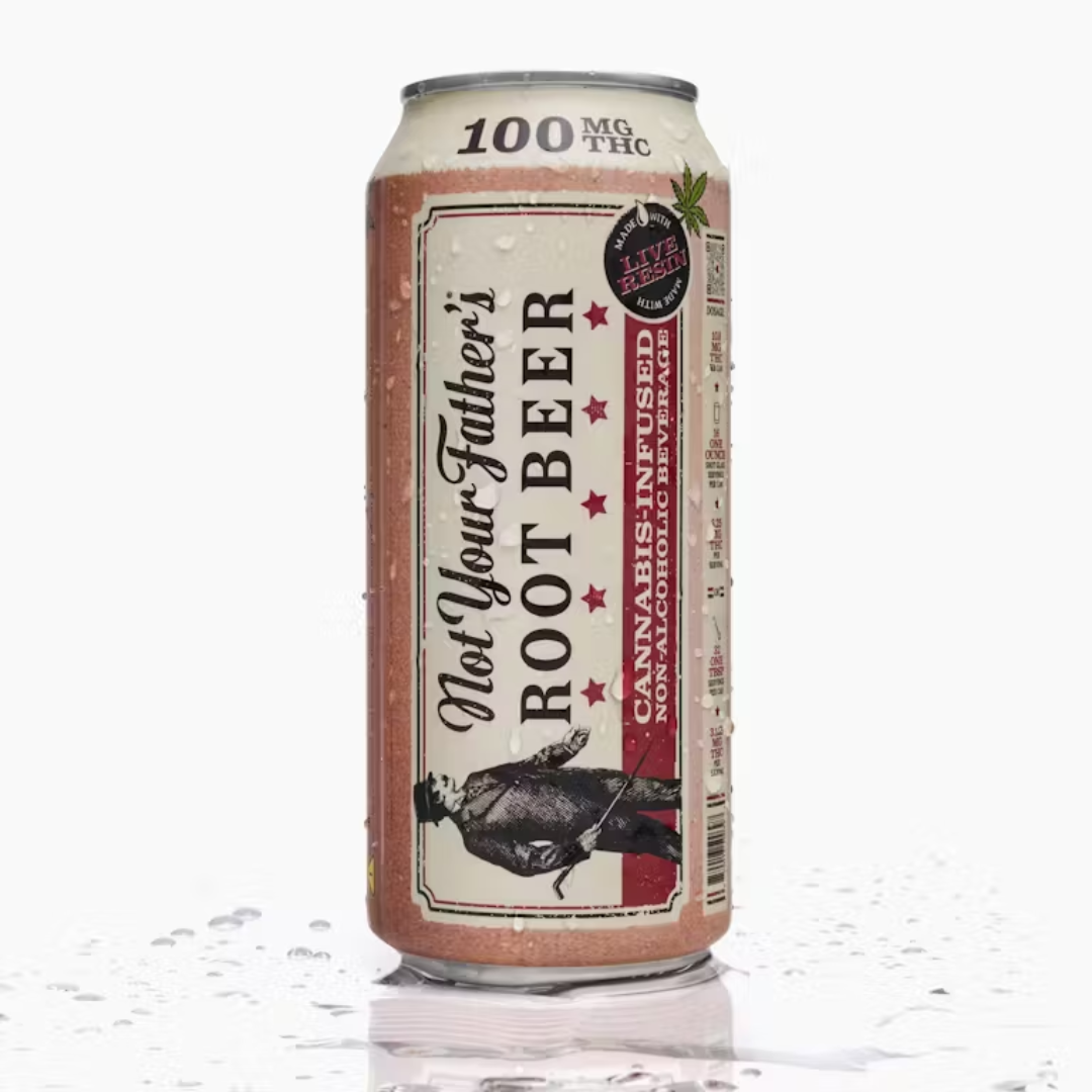 Photograph of product: NOT YOUR FATHERS ROOT BEER 100MG