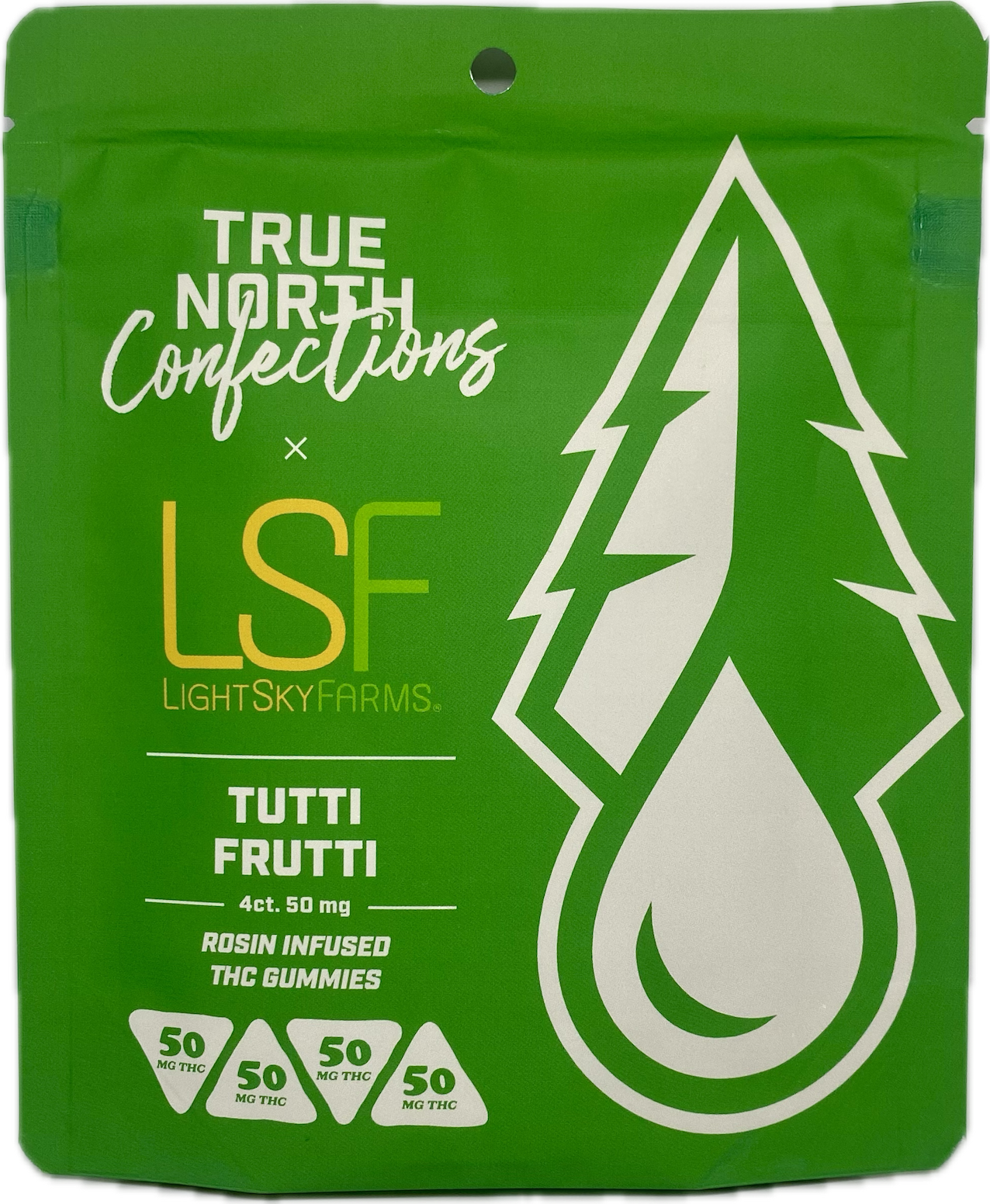 Photograph of product: True North - Tutti Fruitti au chocolat Rosin - 4pk - 200mg