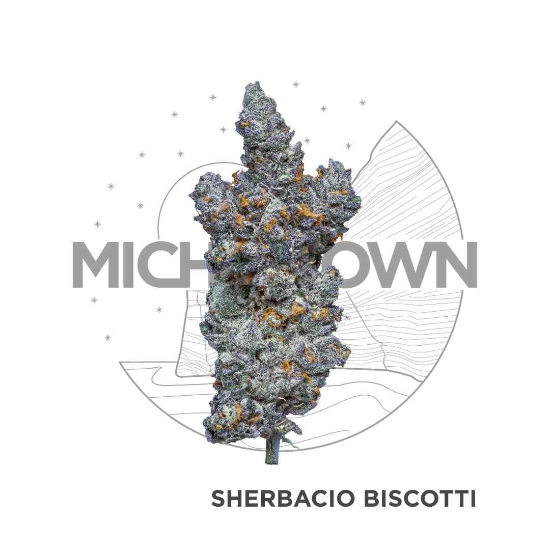 Photograph of product: Michigrown - Sherbacio Biscotti 3.5g