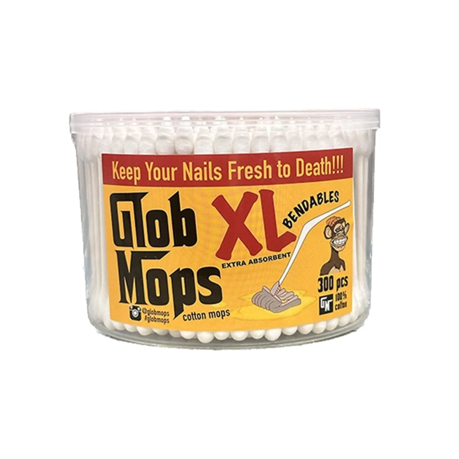 Photograph of product: Glob Mops - XL 2.0 Cotton Swabs