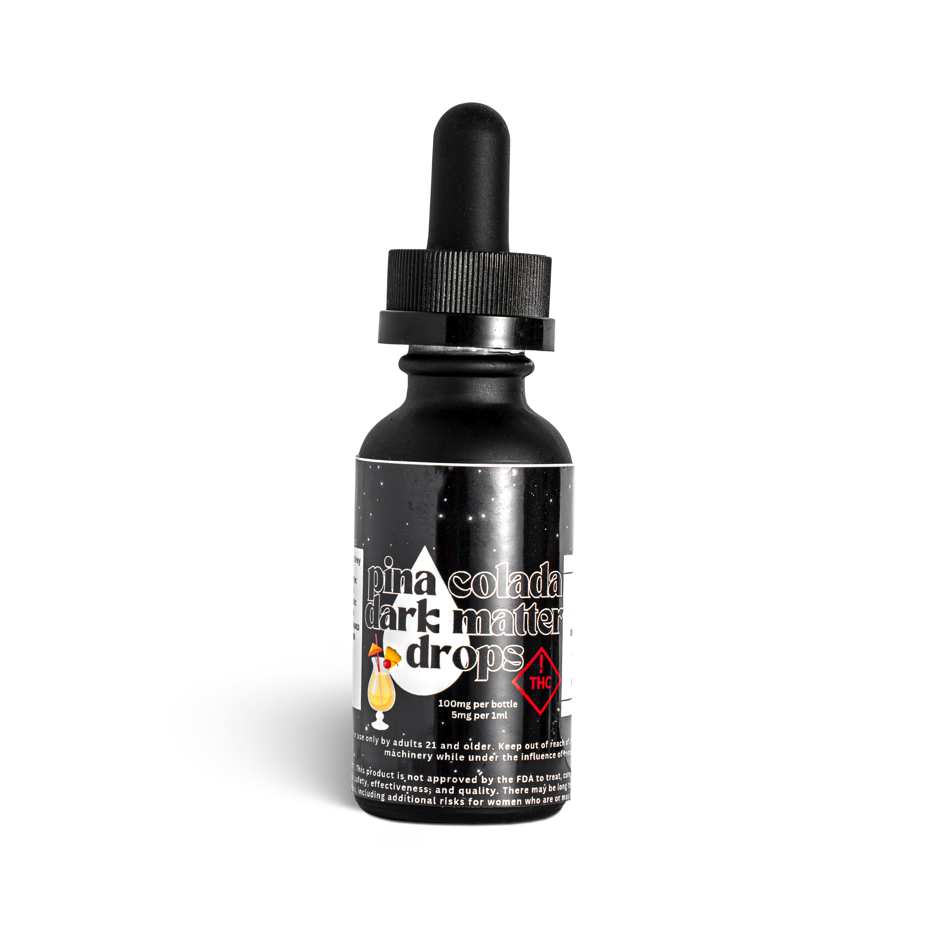 Photograph of product: Pina Colada Dark Matter Drops - 100mg