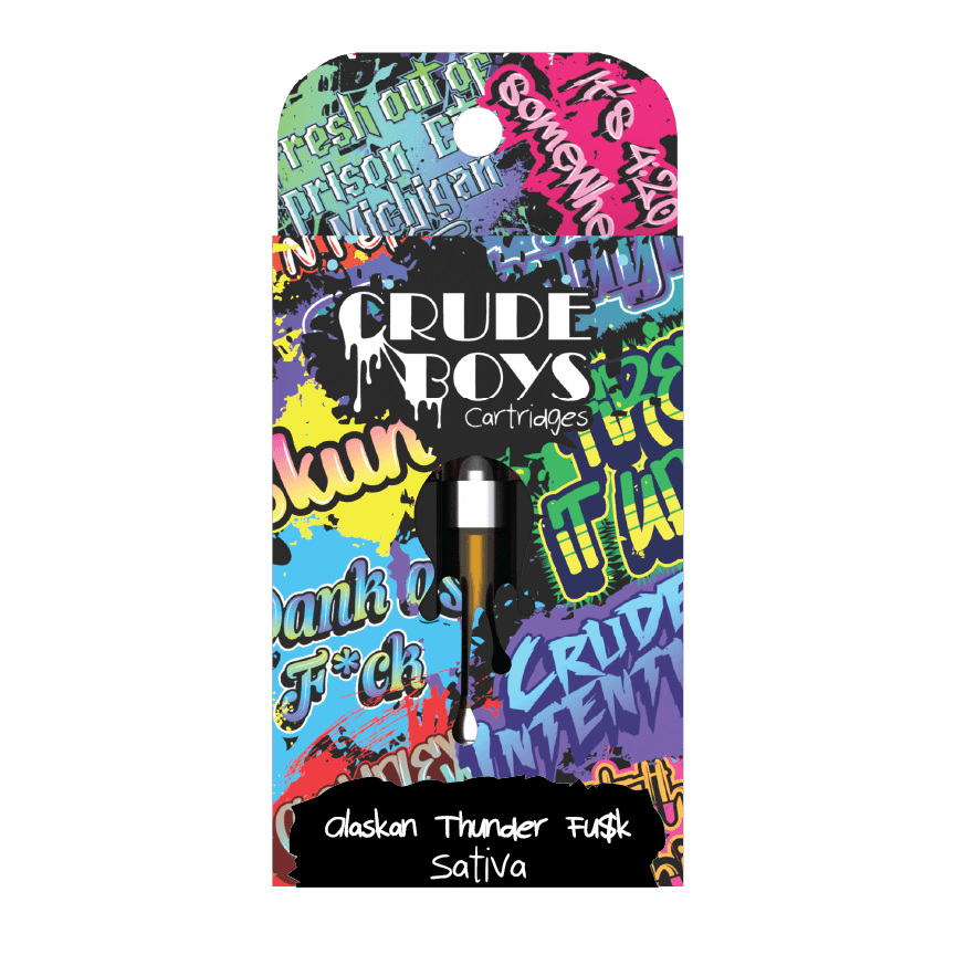 Photograph of product: Crude Boys - Vape - Alaskan Thunder Funk