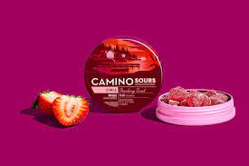 Photograph of product: Gummies | Sours Strawberry Sunset 'Chill' (I/H) | Camino