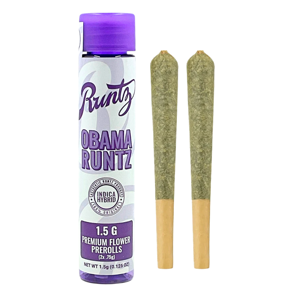 Photograph of product: Runtz | Obama Runtz | Pre-Roll Multipack | 2pk