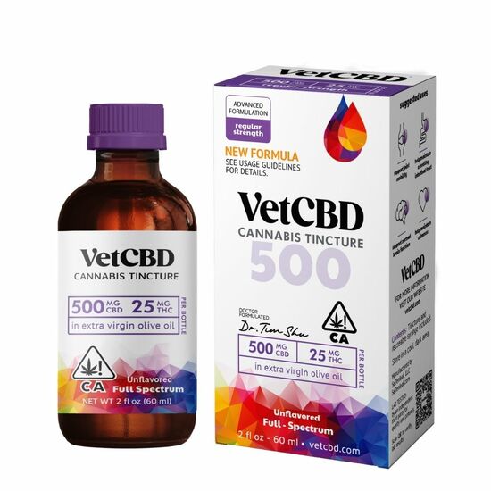 Photograph of product: Vet CBD - Regular Strength - Tincture - CBD
