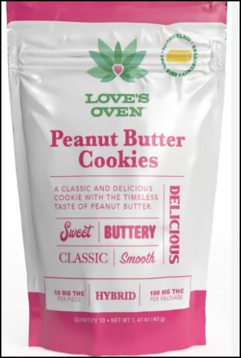 Photograph of product: Love's Oven | Cookies | Peanut Butter (H)