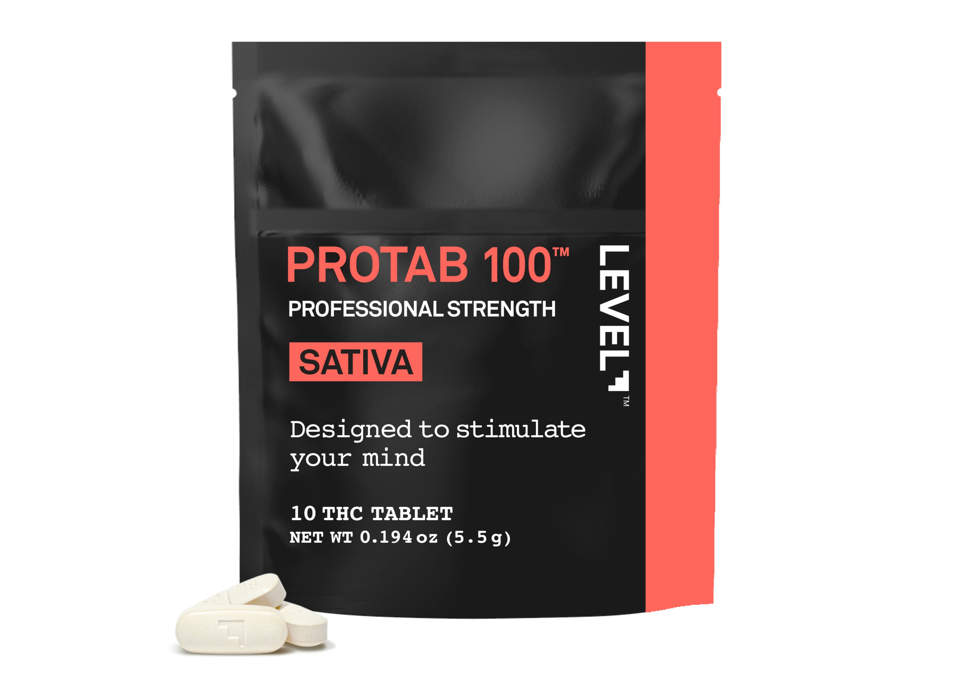 Photograph of product: Protab Oui'd 100mg/10pk (1000mg)