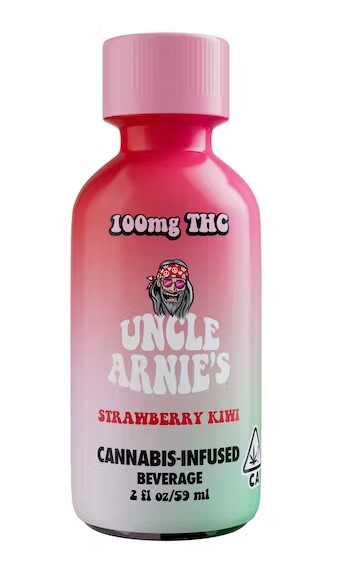 Photograph of product: [Uncle Arnie's] TH-oui Shot - 100mg - Strawberry Kiwi (H)