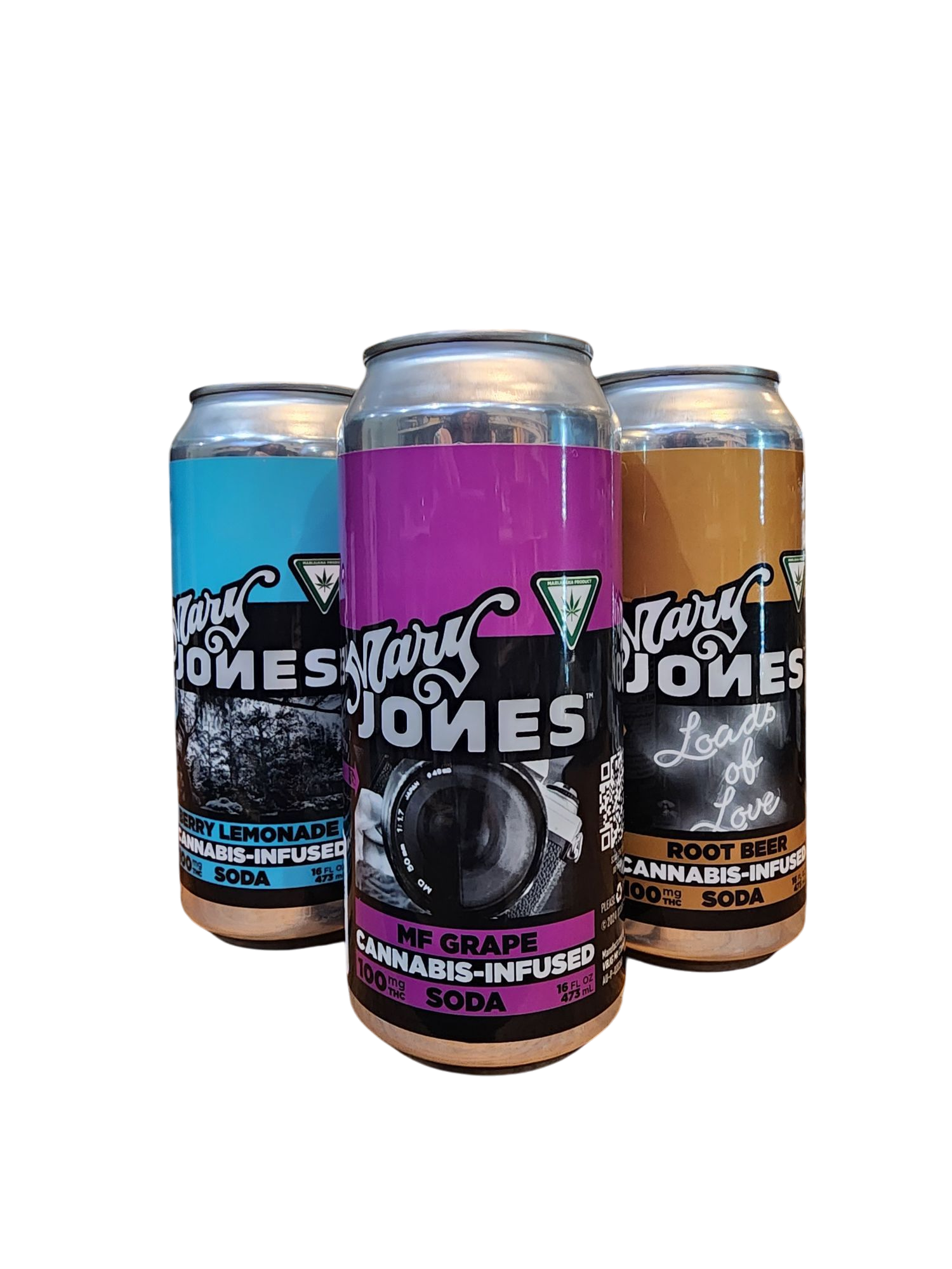 Photograph of product: 100MG MARY JONES GRAPE SODA