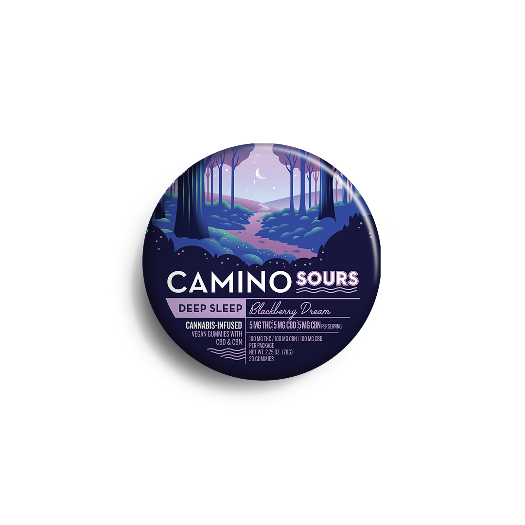 Photograph of product: Sour Blackberry Dream 1:1:1 | Gummies | 100mg