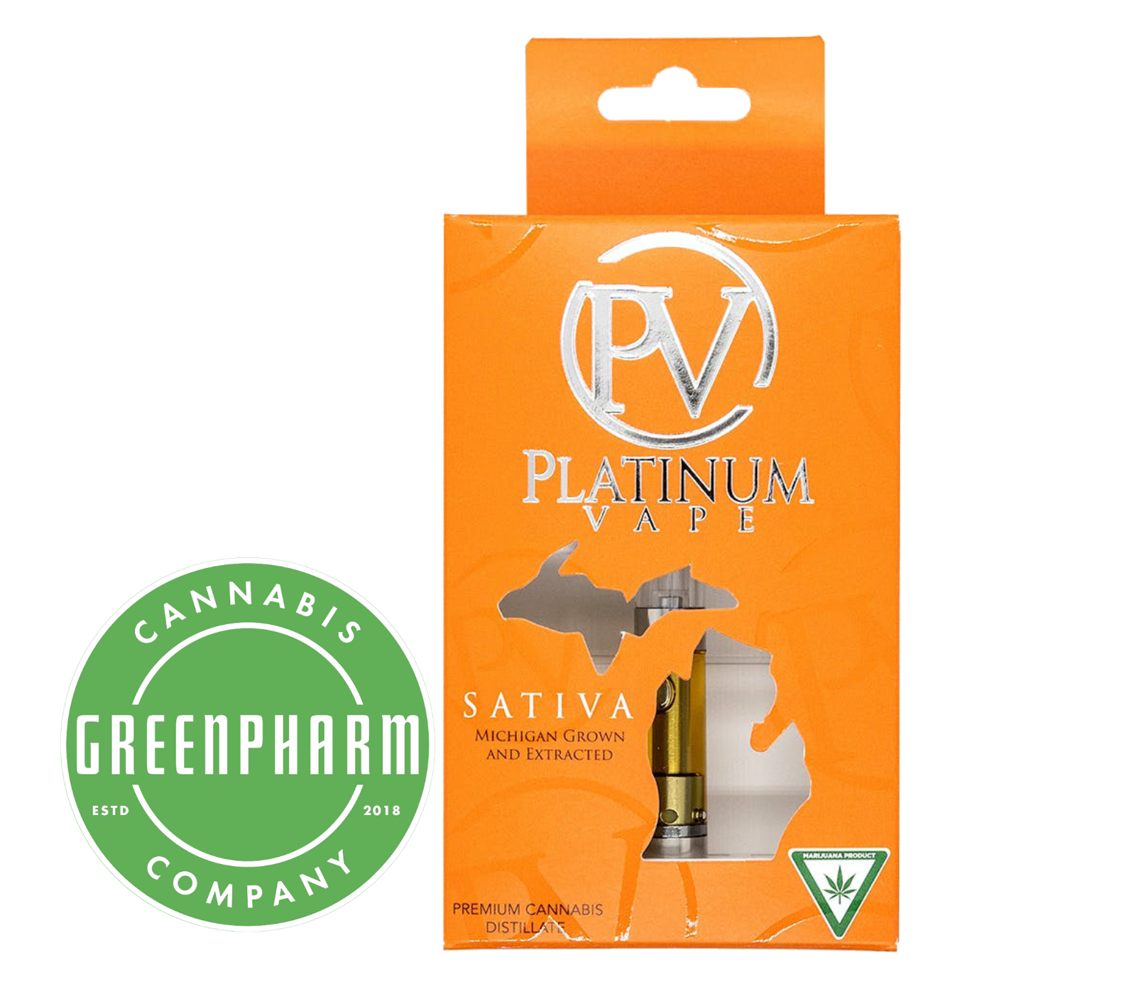 Photograph of product: Vape | Platinum Vapes | Cake Badder 510 Vape