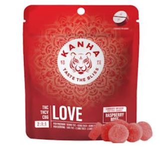 Photograph of product: Raspberry Rose Love 2:1:1 - 100mg