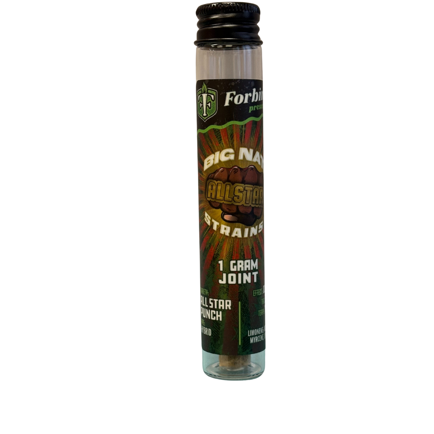 Photograph of product: All Star Punch I 1g Pre-roll I Forbins Finest