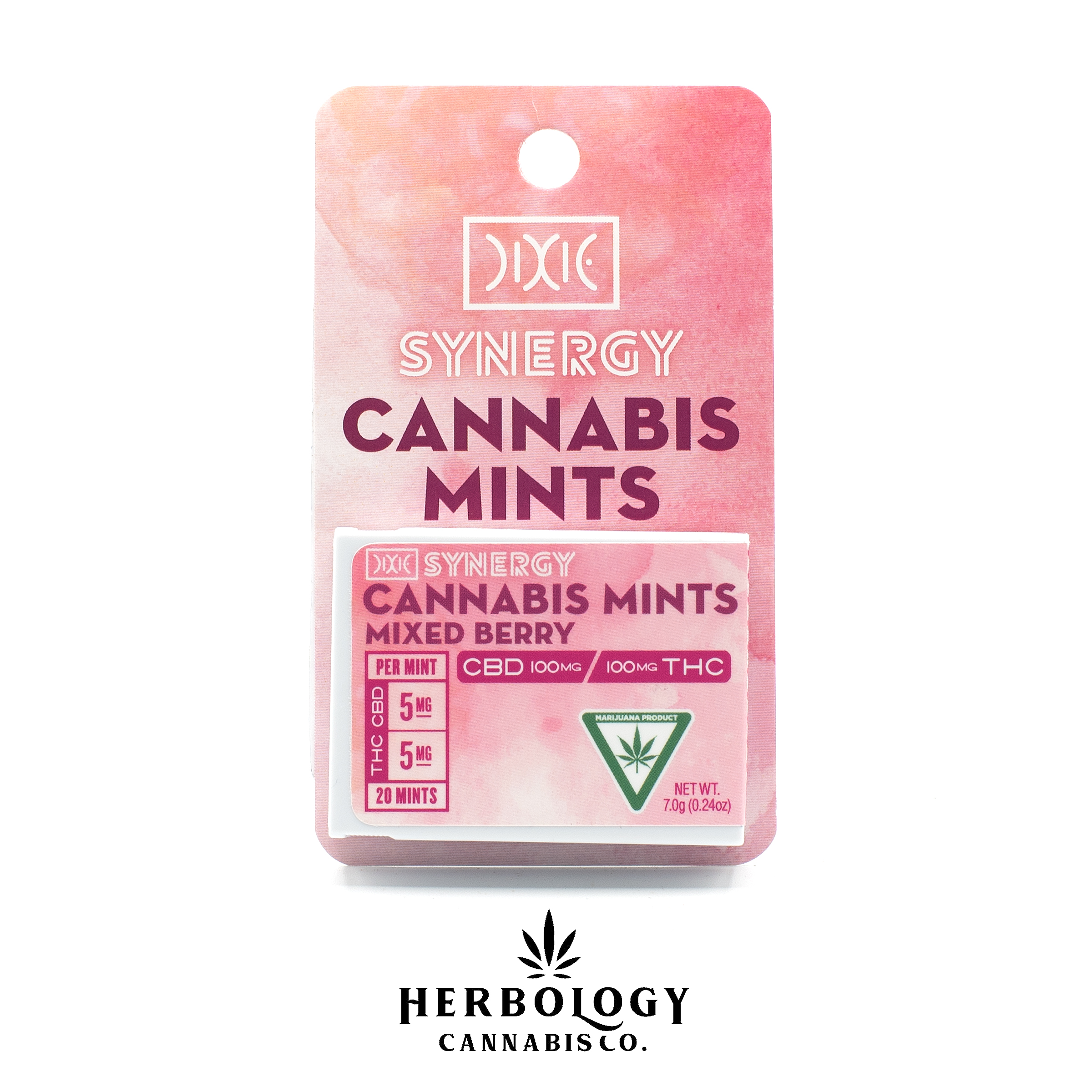 Photograph of product: Dixie | Mints | Mixed Berry | 100mg
