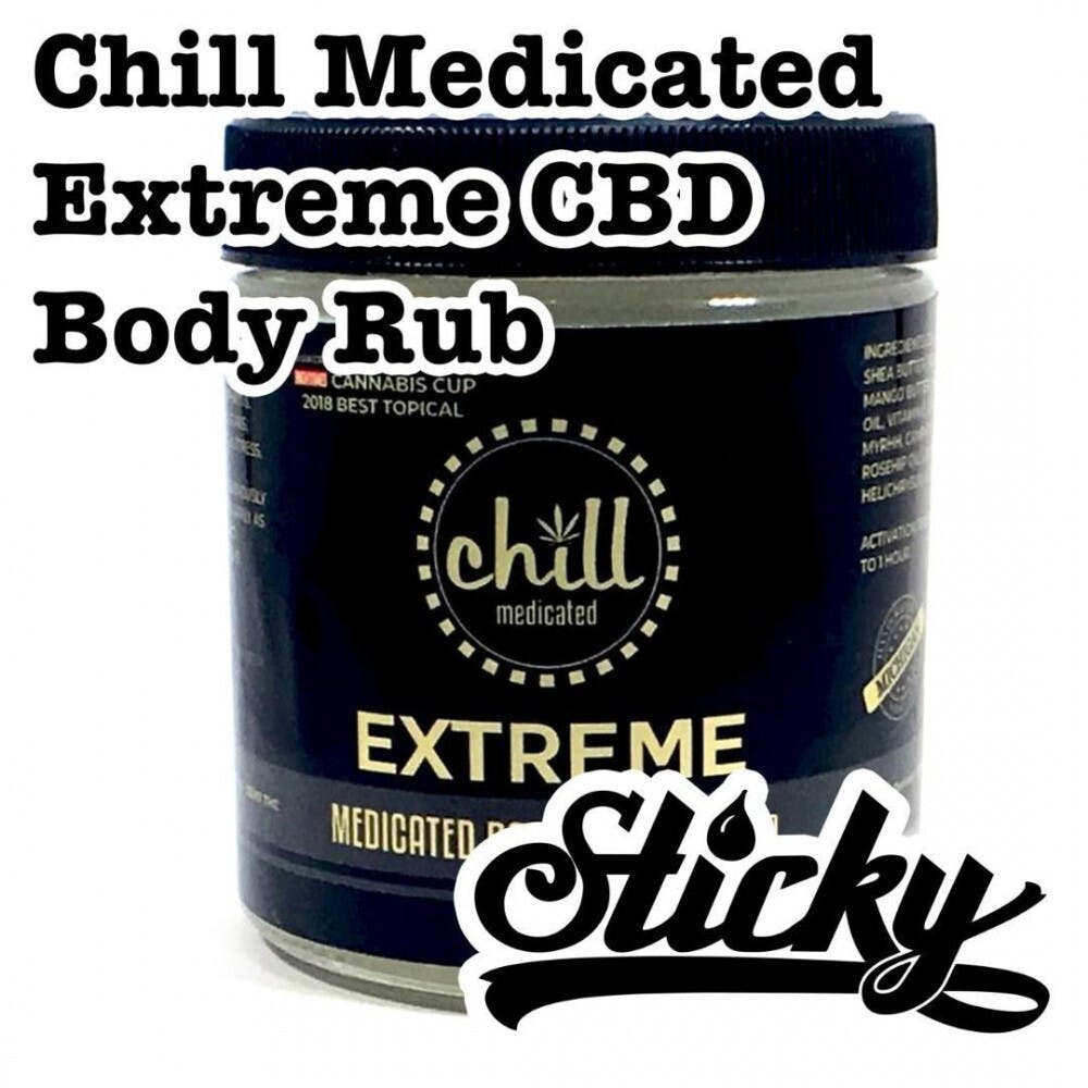 Photograph of product: Chill Medicated 500mg CBD Topical
