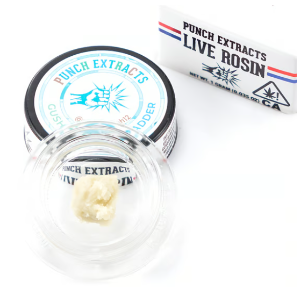 Photograph of product: Punch Extracts | Gush Mintz Live Rosin Badder Tier 3 | 1g