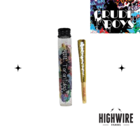 Photograph of product: Crude Boys Tarantula Magic Dragon Preroll 1.1g