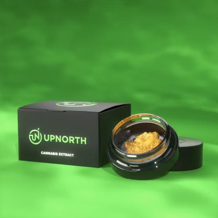 Photograph of product: UpNorth Live Resin Sugar Sour Diesel (H)