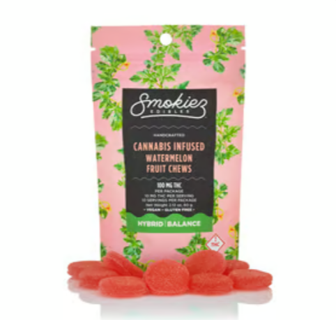 Photograph of product: Watermelon Fruit Chews 10Pk - Hybrid (GF)(V)