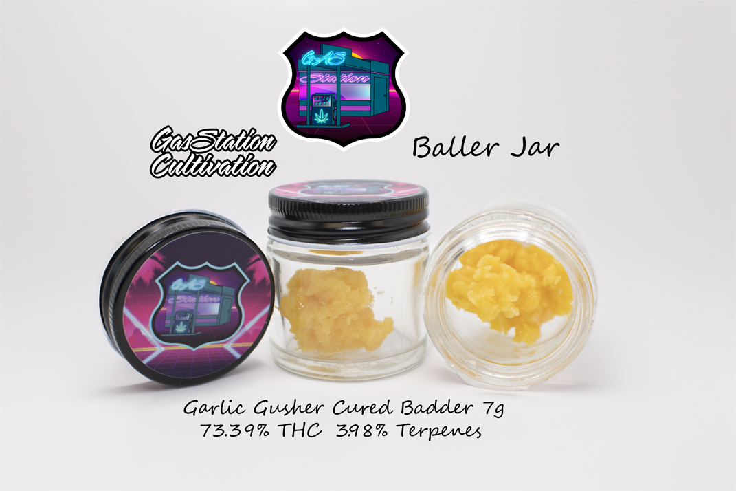 Photograph of product: Garlic Gushers | 1g Cured Badder (Tier 3)