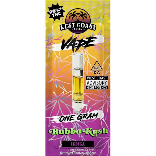 Photograph of product: Bubba Kush 1g - 