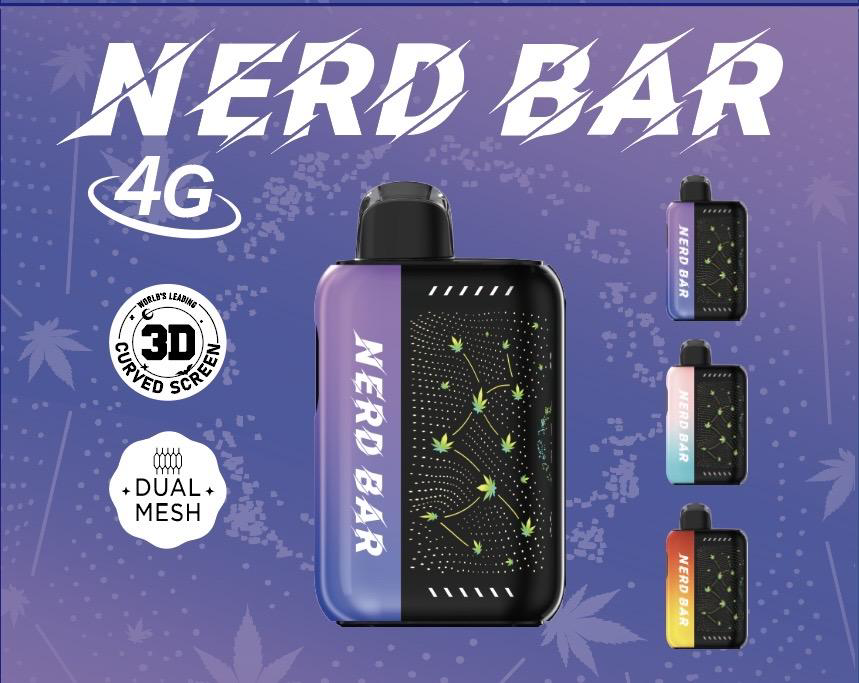 Photograph of product: Dutch Botanicals | Disposable Nerd Bar Galaxy (I) Berry Bliss 4g