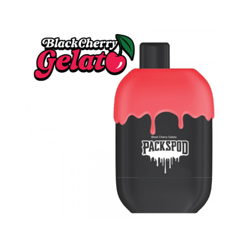 Photograph of product: Black Cherry Gelato ~ Live Resin ~ Disposable