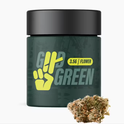 Photograph of product: Good Green | Kosher Kush | 3.5g