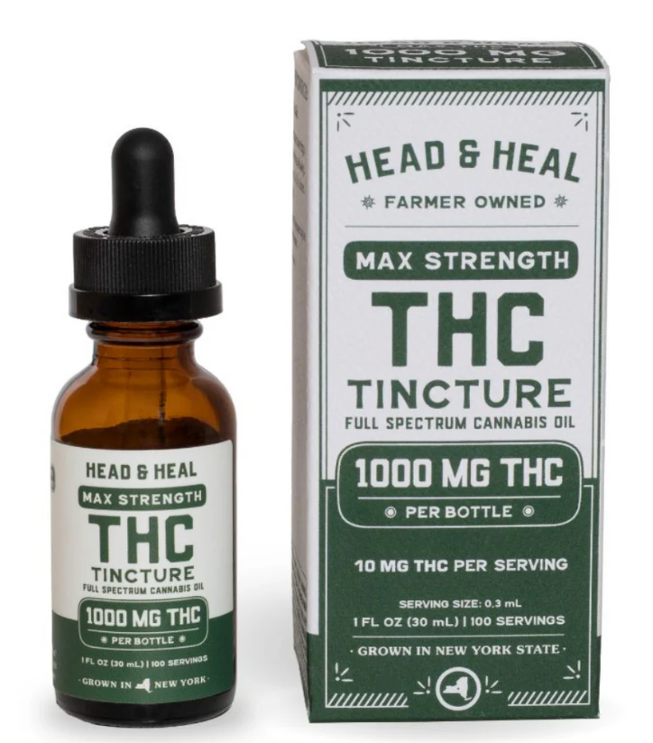 Photograph of product: Head & Heal | Max Strength | TH-oui Full Spectrum Tincture 30ML