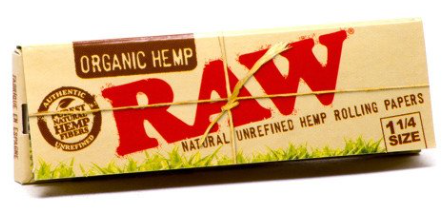 Photograph of product: Raw Organic Hemp - 1 1/4" Rolling Papers