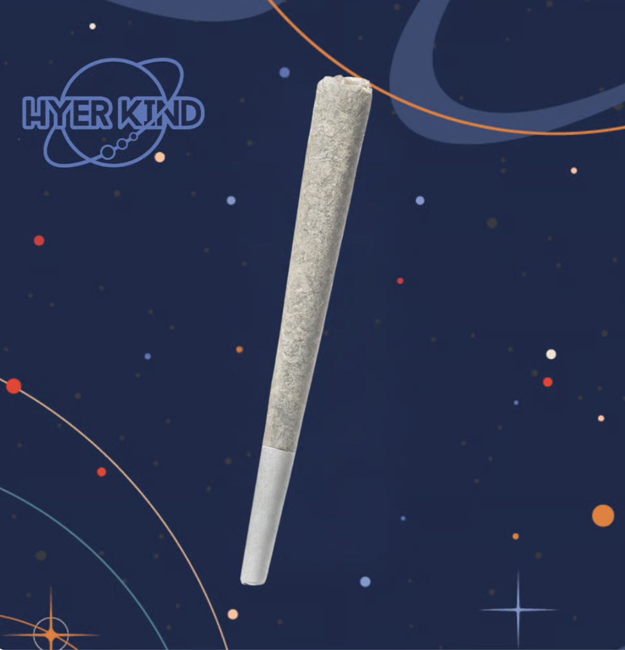 Photograph of product: Hyer Kind | Purple Starfruit | Infused Pre-Roll | Oui'd-Hybrid
