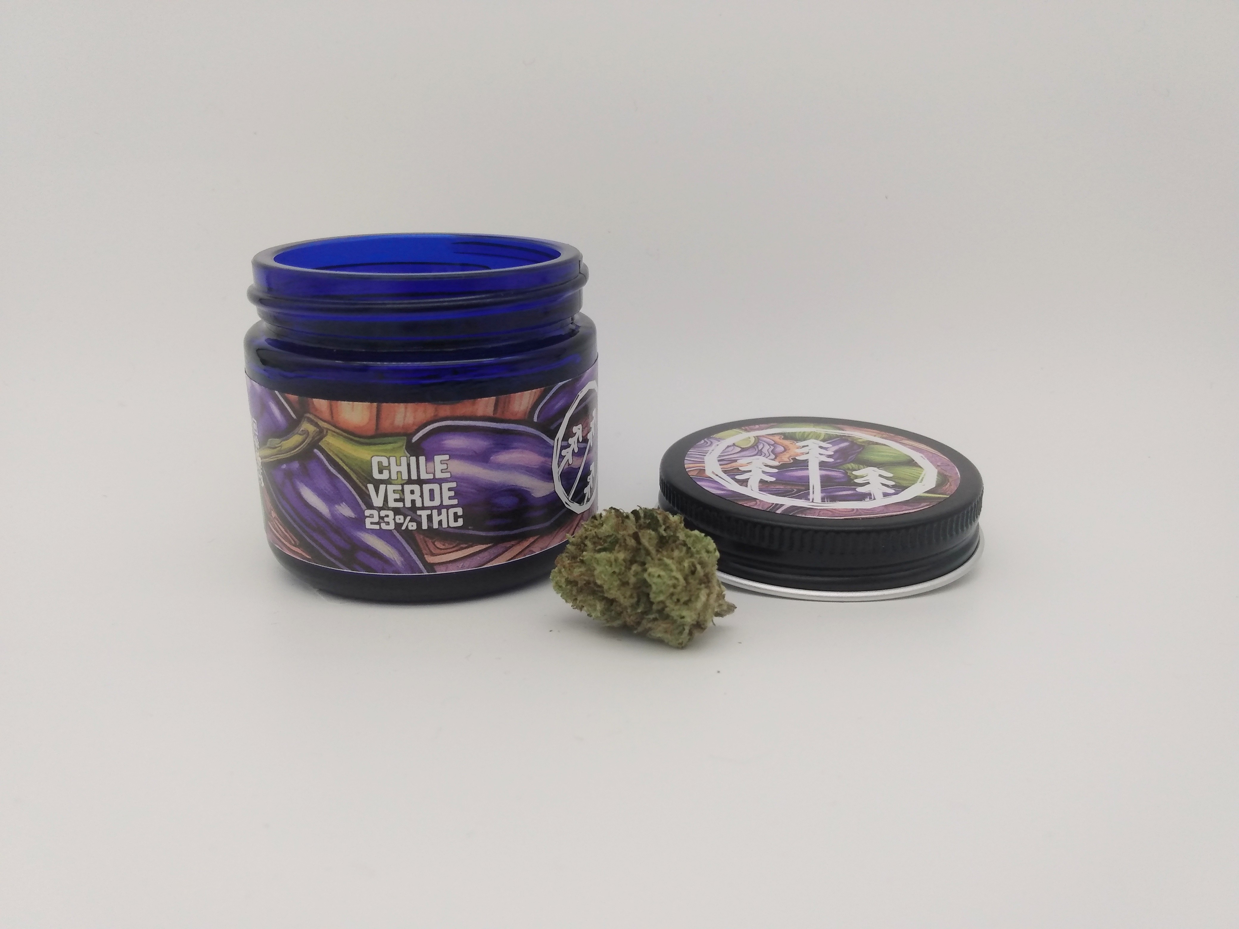 Photograph of product: Treetop Alliance | Chili Verde | Flower | 4g | 23.48% TH-oui