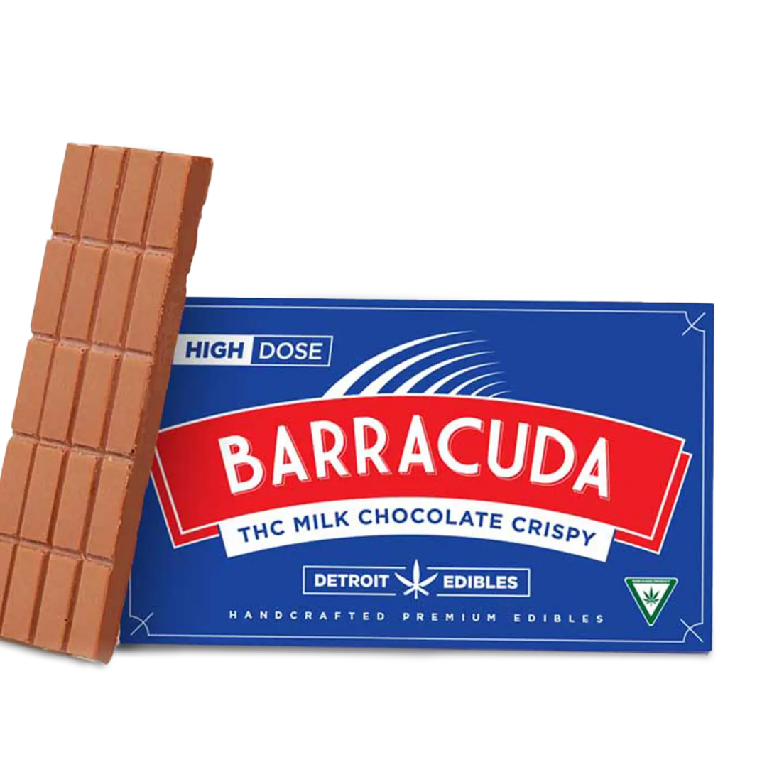 Photograph of product: Barracuda - 200MG Bar - Milk Chocolate Crispy