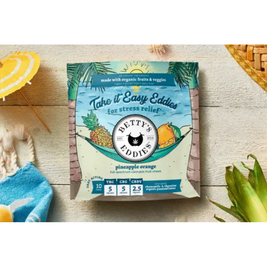 Photograph of product: Pineapple Orange Fruit Chew 10pk