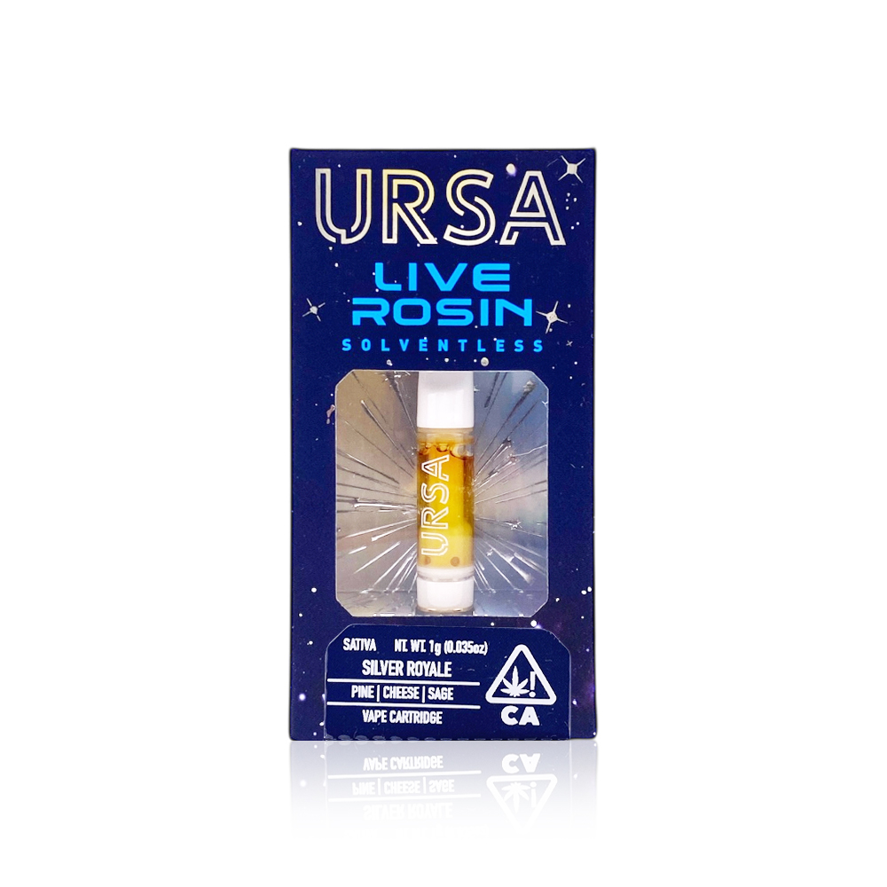 Photograph of product: URSA - Vape pen - Silver Royale - Liquid Rosin - 1G