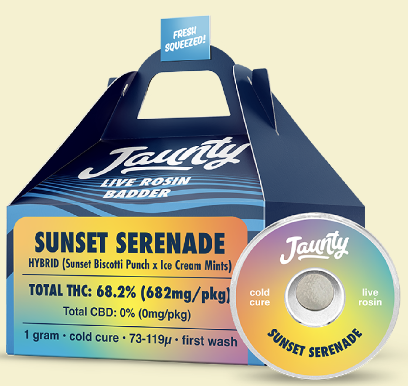 Photograph of product: Jaunty | Sunset Serenade | 1g Bladder