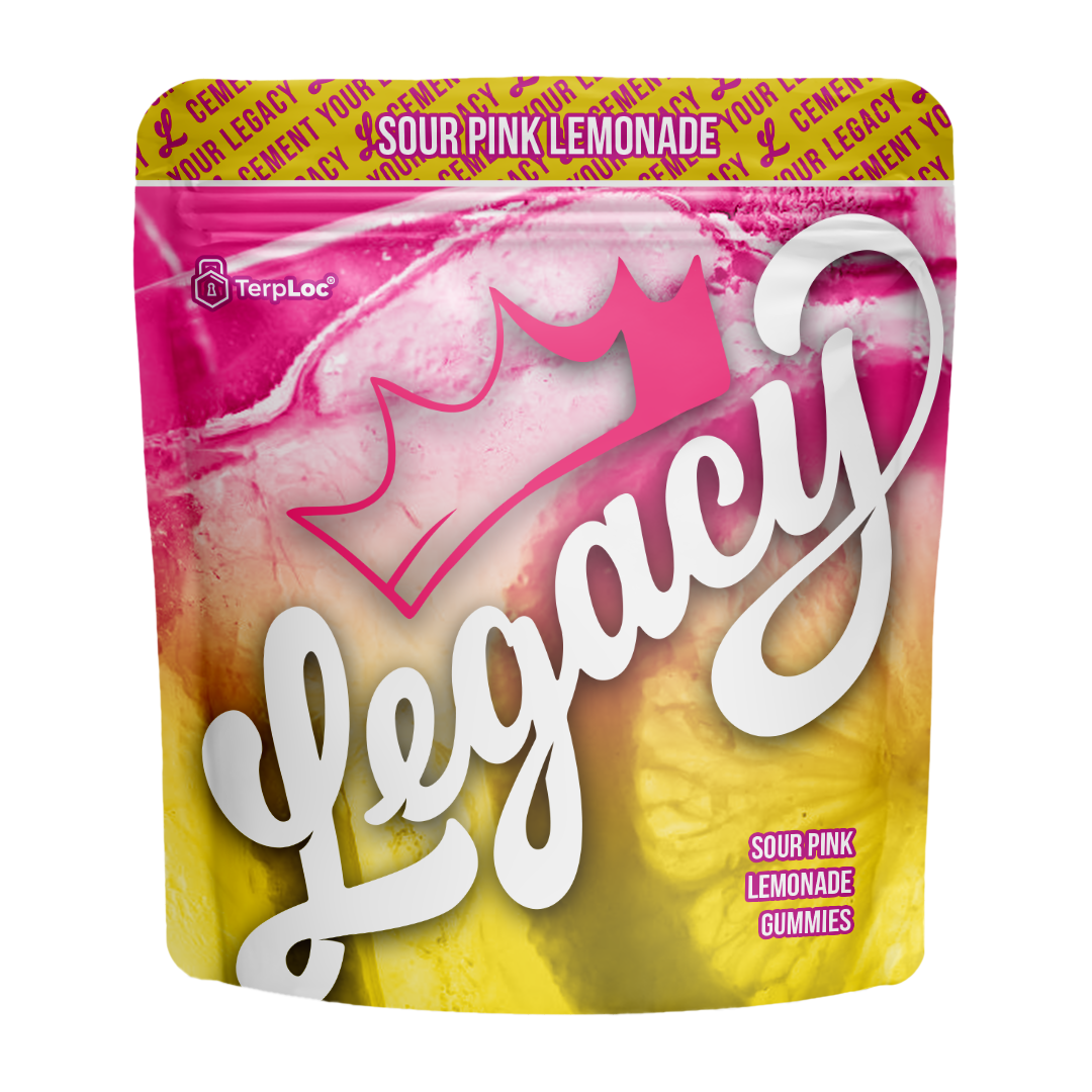 Photograph of product: Legacy | Sour Pink Lemonade 10pk | 100mg