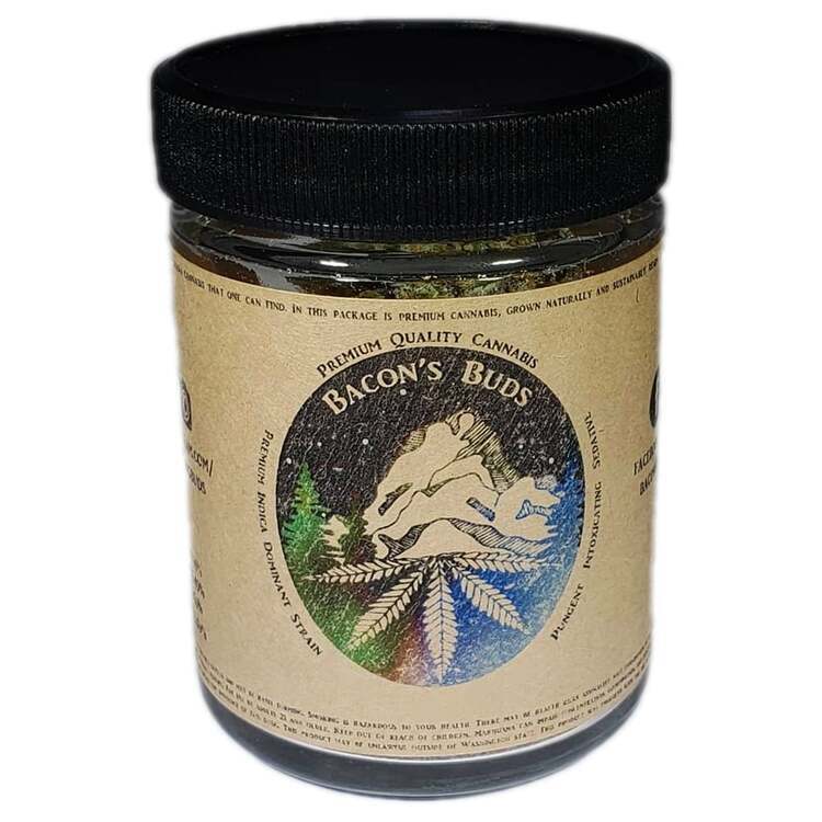 Photograph of product: Bacon's Buds: Pink Zugar - 3.5g