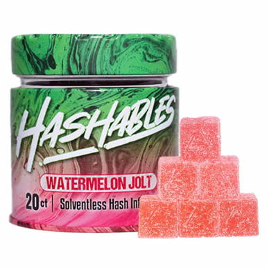 Photograph of product: Nova Farms | au chocolatables Watermelon Jolt 5mg 20 Pack