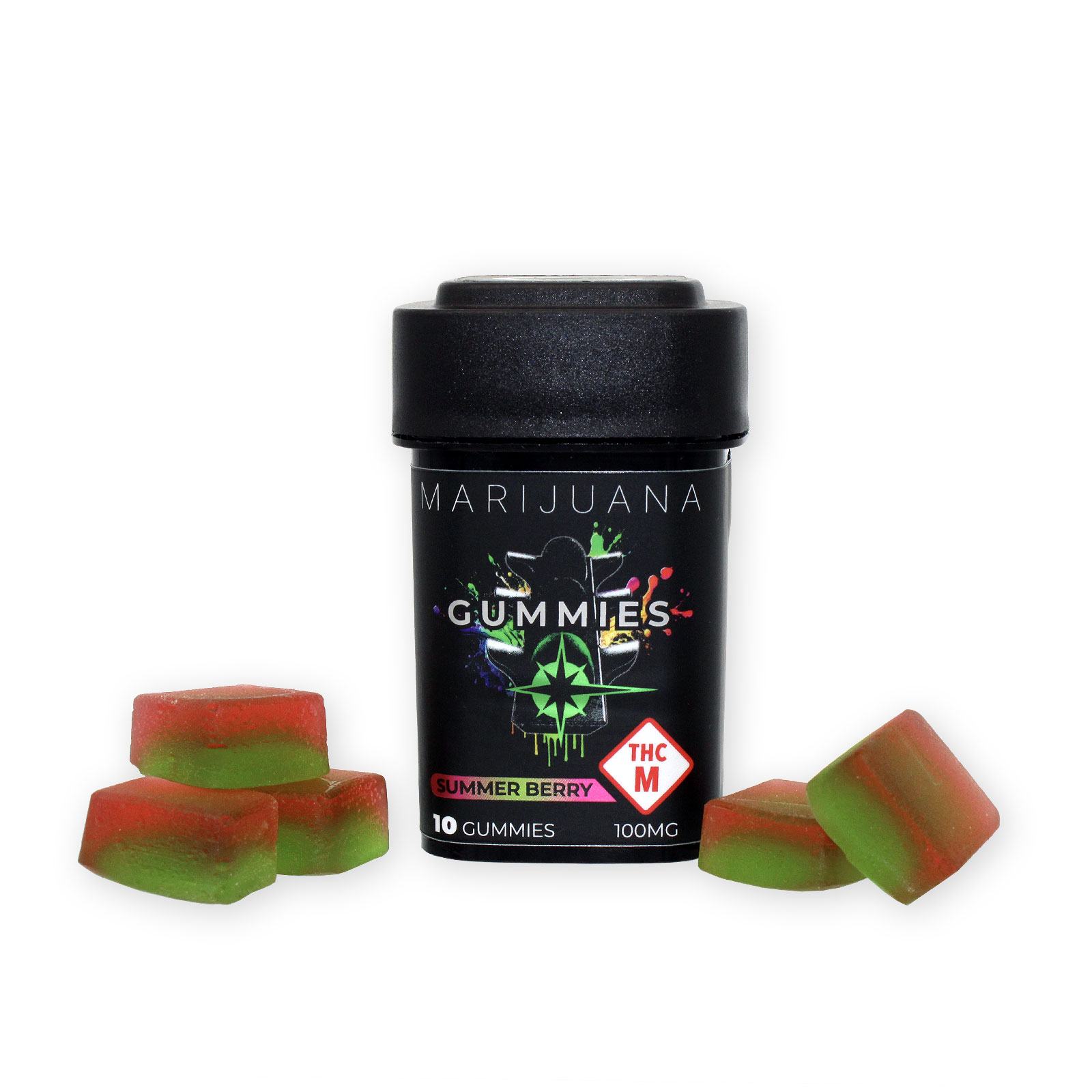 Photograph of product: Summer Berry Gummies (100mg)
