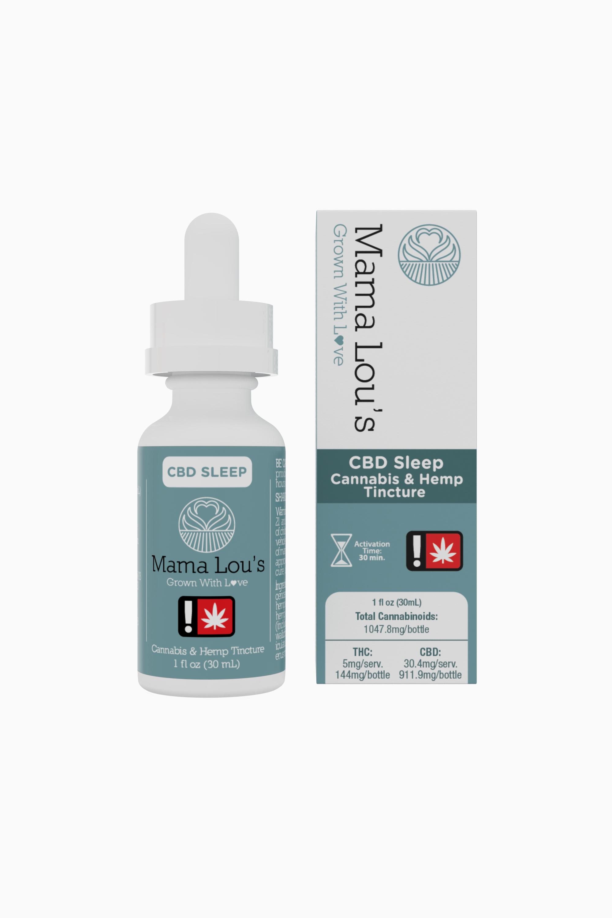 Photograph of product: Mama Lou's | CBD Sleep Tincture