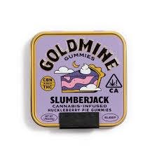 Photograph of product: Huckleberry Pie | 10:2 TH-oui:CBN 100mg Slumberjack Gummies