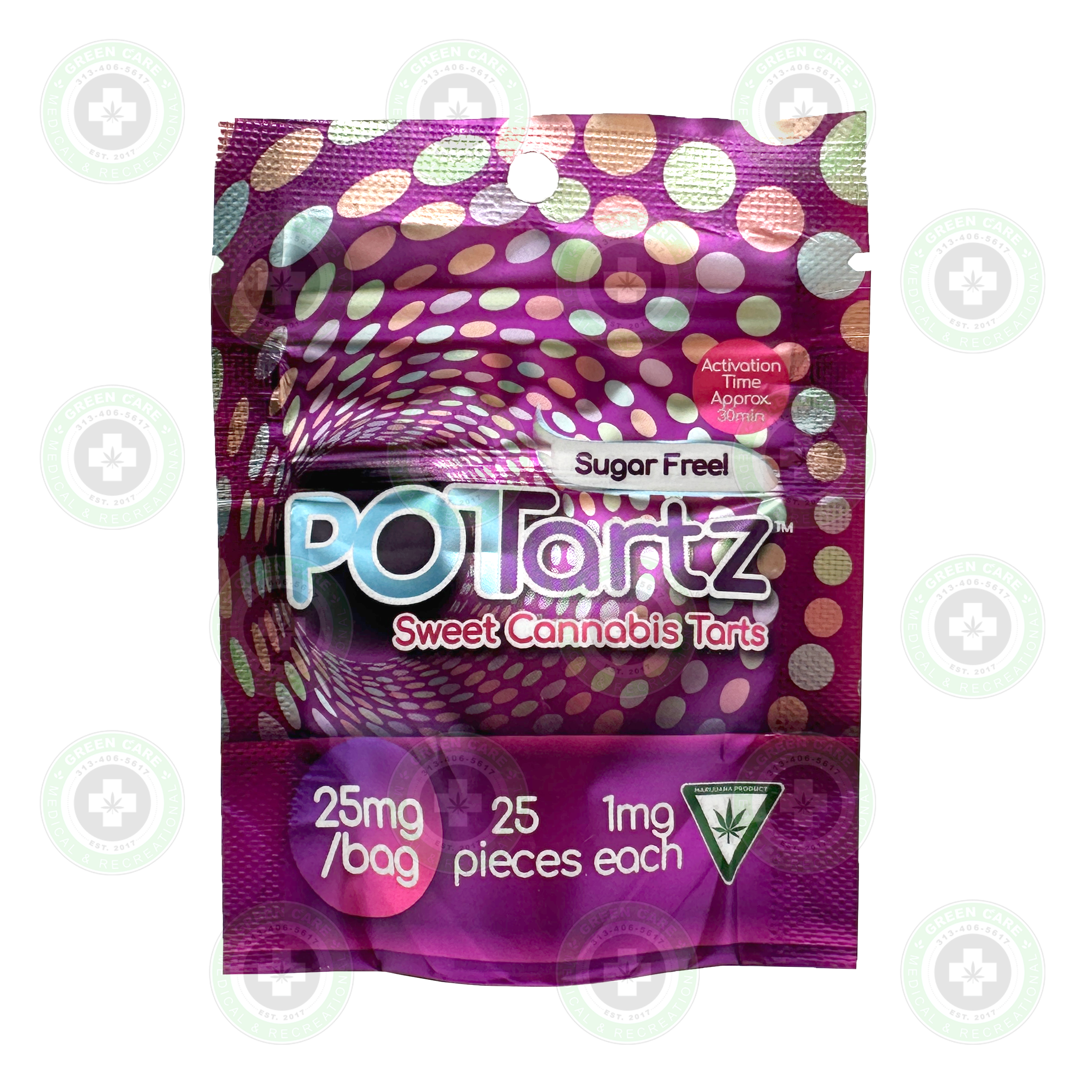 Photograph of product: Pot Tarts - Sweet Oui'd Tarts 25mg