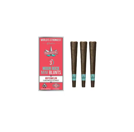 Photograph of product: PRESIDENTIAL .7G X 3 INFUSED MINI BLUNT PACK - WATERMELON