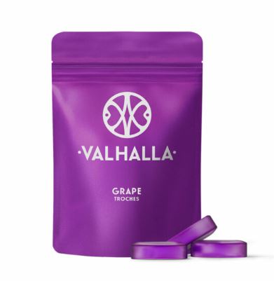 Photograph of product: 10ct/25mg RSO Troches (Grape)