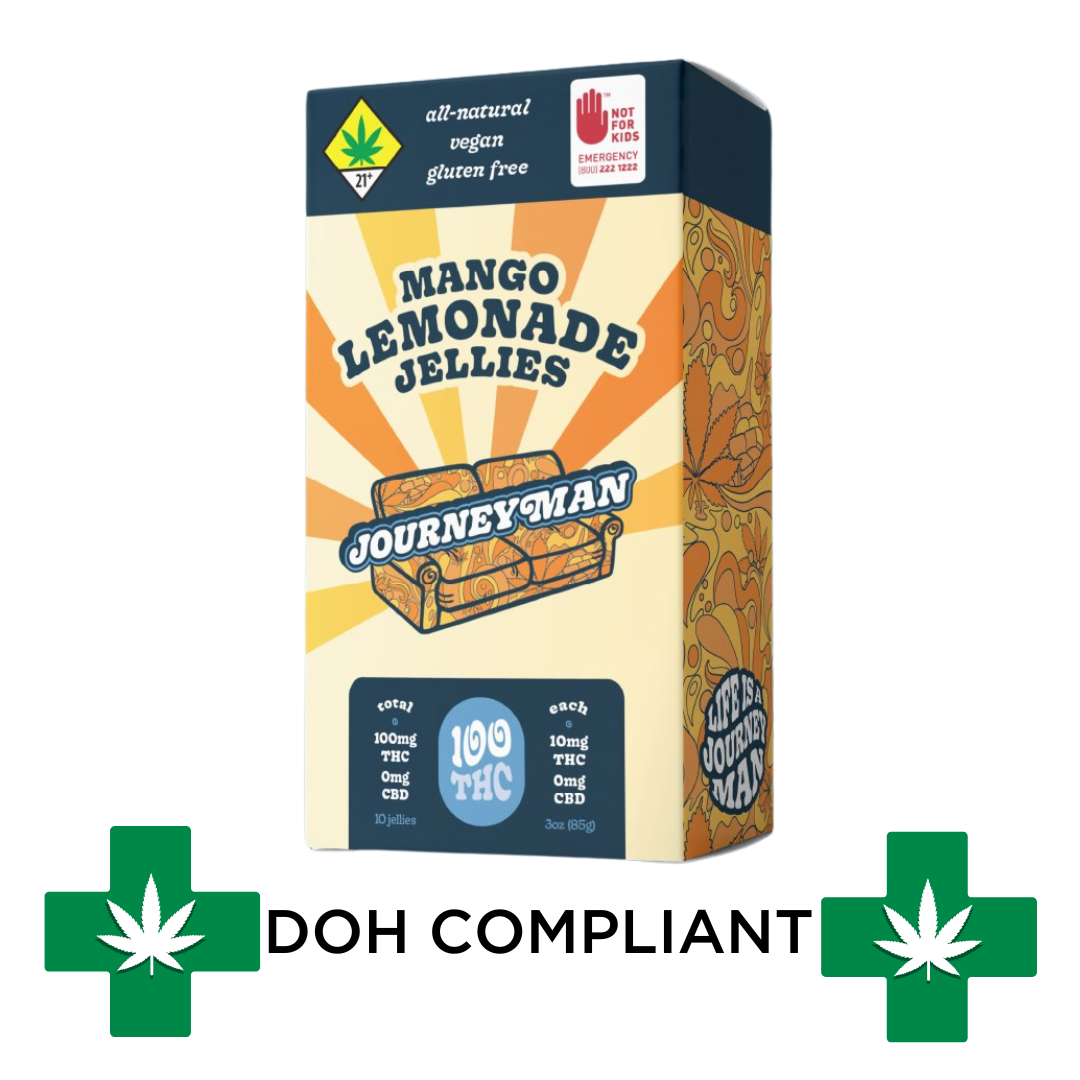 Photograph of product: DOH | Mango Lemonade Jelly Chews | 10pk