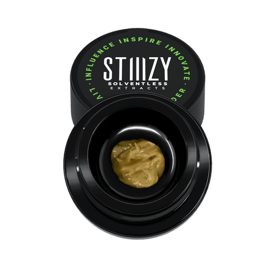 Photograph of product: STIIIZY EXTRACTS - 1G LIVE ROSIN - CREME BRULEE - 