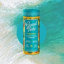 Photograph of product: Good Tide | Pineapple | 200mg | au chocolat Rosin Gummies