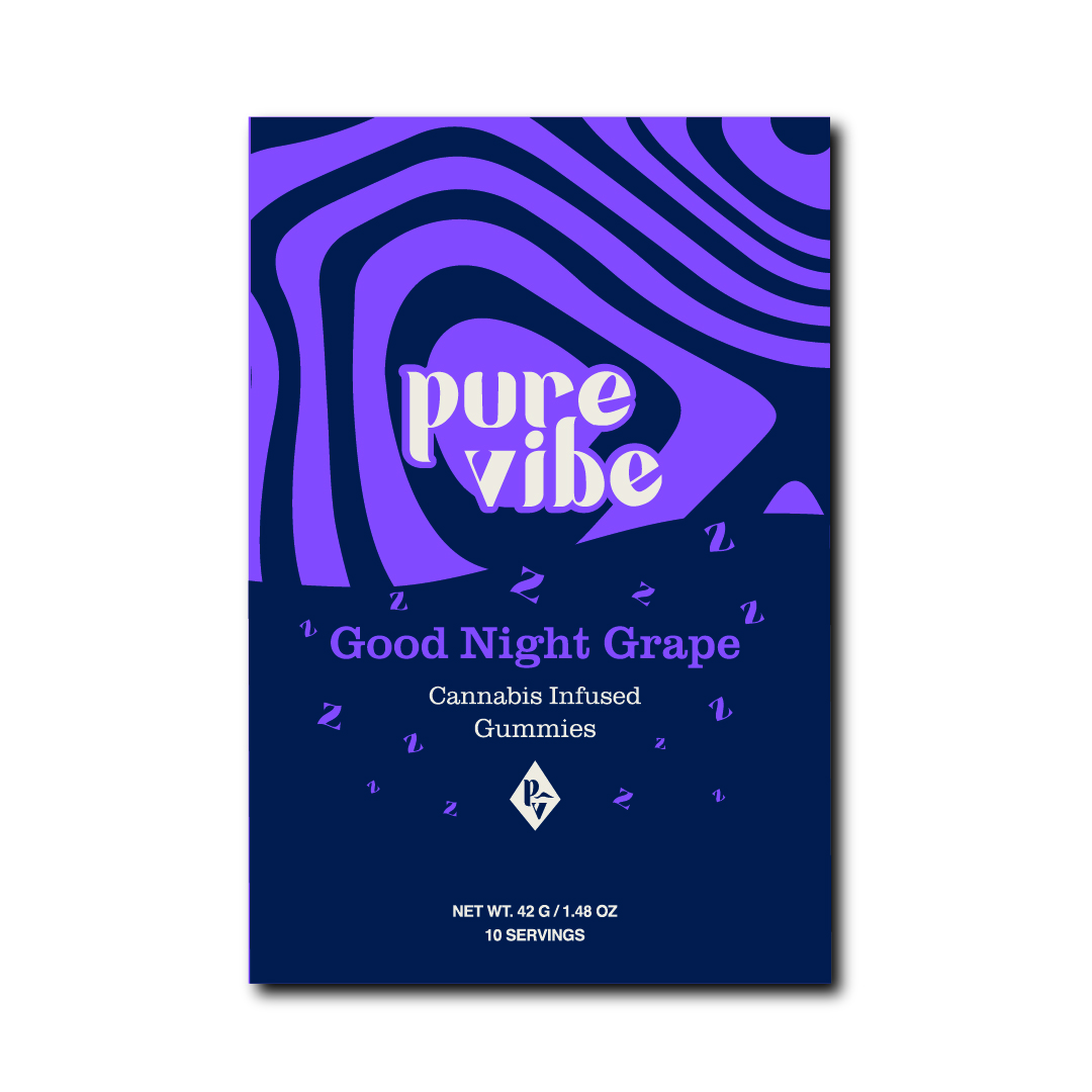 Photograph of product: Good Night Grape | Gummies 50mg